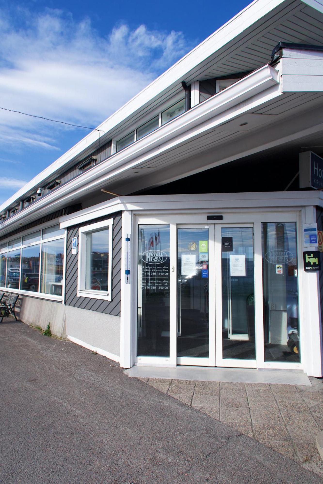 Hotel E-10 By First Kiruna Bagian luar foto